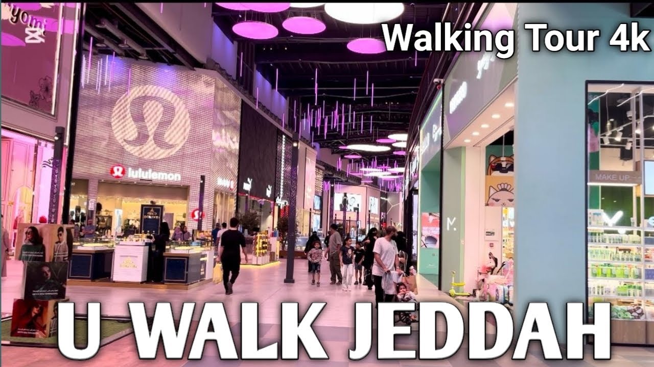 U walk Jeddah||One of the Best Branded Mall of Jeddah Saudi Arabia😮|| New Shopping Mall