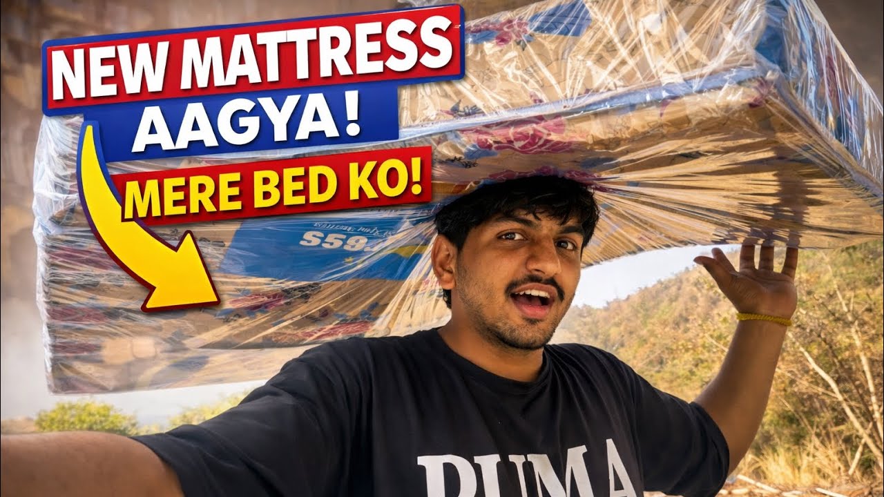 Purane gadde ne meri kamar tod di 😭 Finally naya mattress lena pada | family vlog 