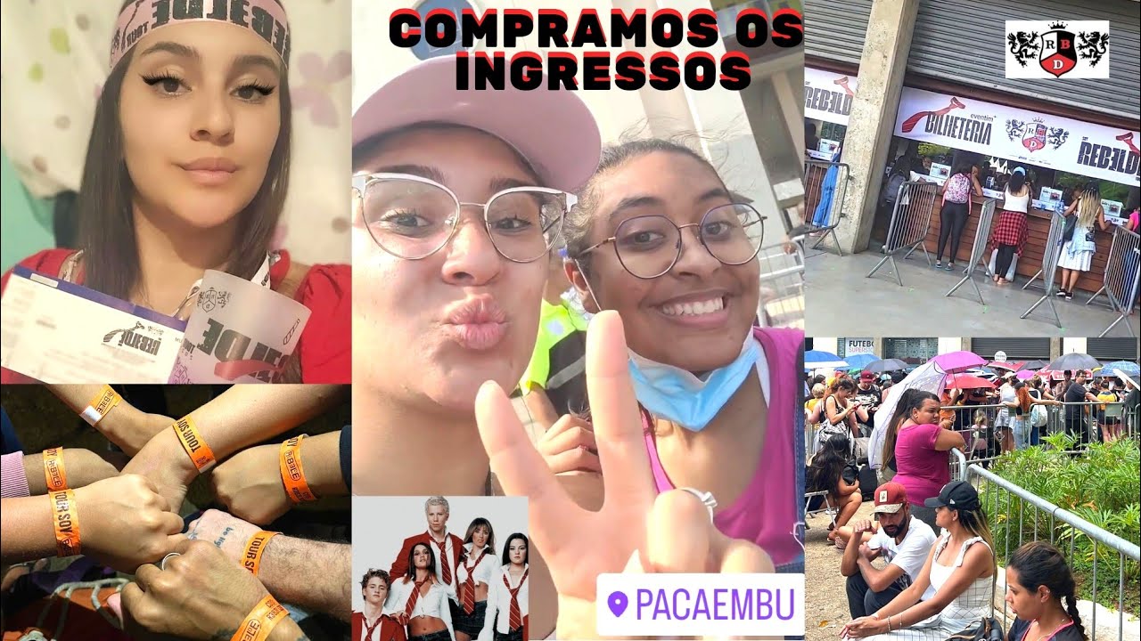FILA INGRESSO RBD 2023✅️ SHOW RBD✅️ COMPREI MEU INGRESSO 💖