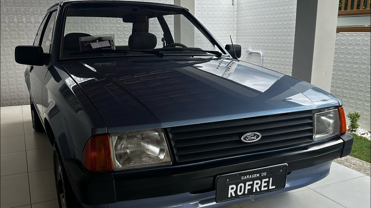 Ford Escort L 1986 Detalhes EXTERNOS