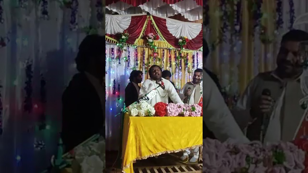 13/14رجب کی درمیانی شب بمقام بستی دری والا بندوآنی نذد معموری ذاکر اہلبیت عامر عباس کھوسہ