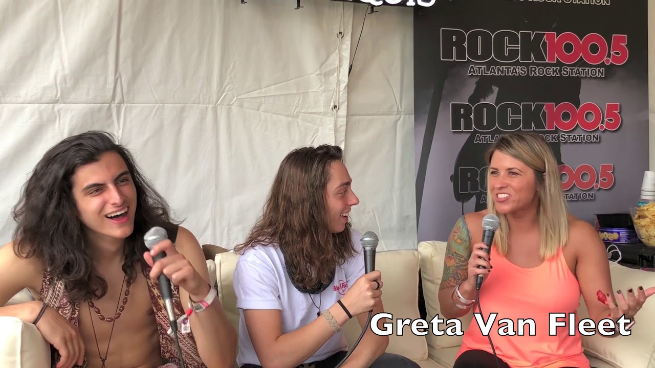 Rock 100.5 @ Shaky Knees 2018 - Greta Van Fleet