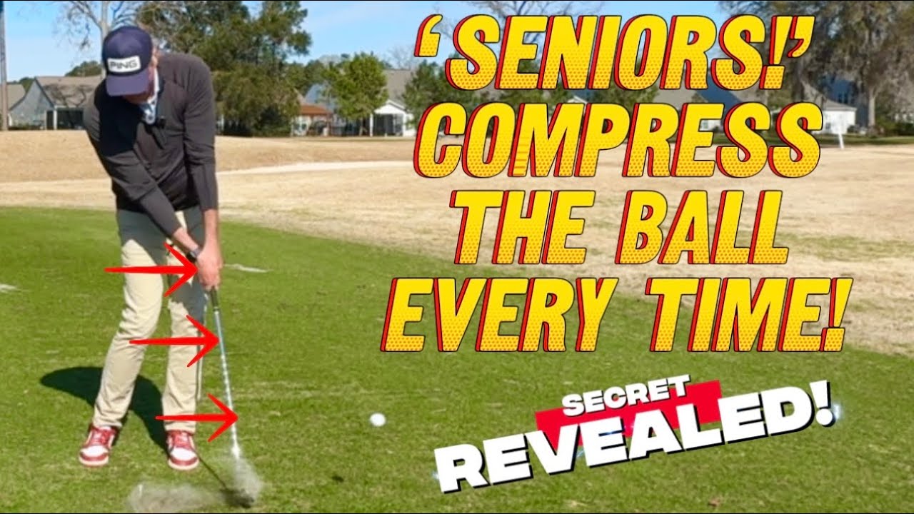 Effortless COMPRESSION for 50+! // The ARM MOVE You Must Know! #golfswing #golftips #golfinstruction