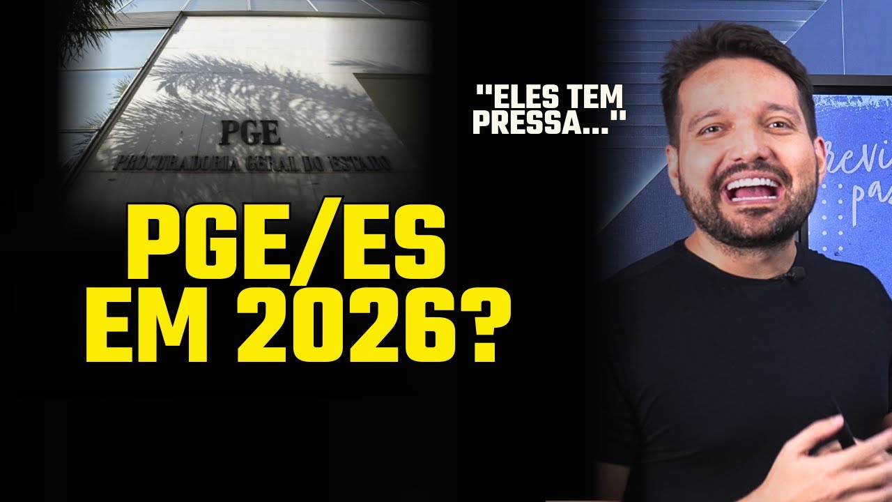 PGE/ES FORMOU A COMISSÃO, MAS NÃO É SÓ ISSO!