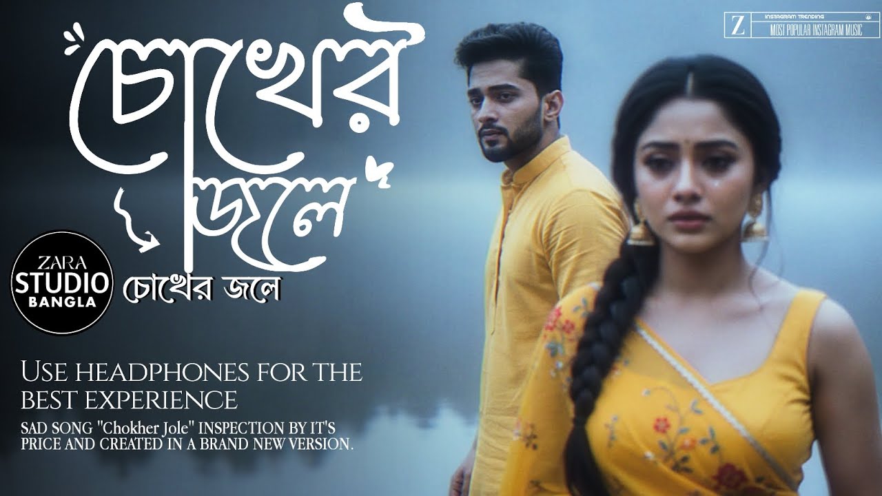 Chokher Jole Bhashiye Dilam (Lofi Rock Ver.) | ZARA Studio Bangla | Midnight Sad Vibes