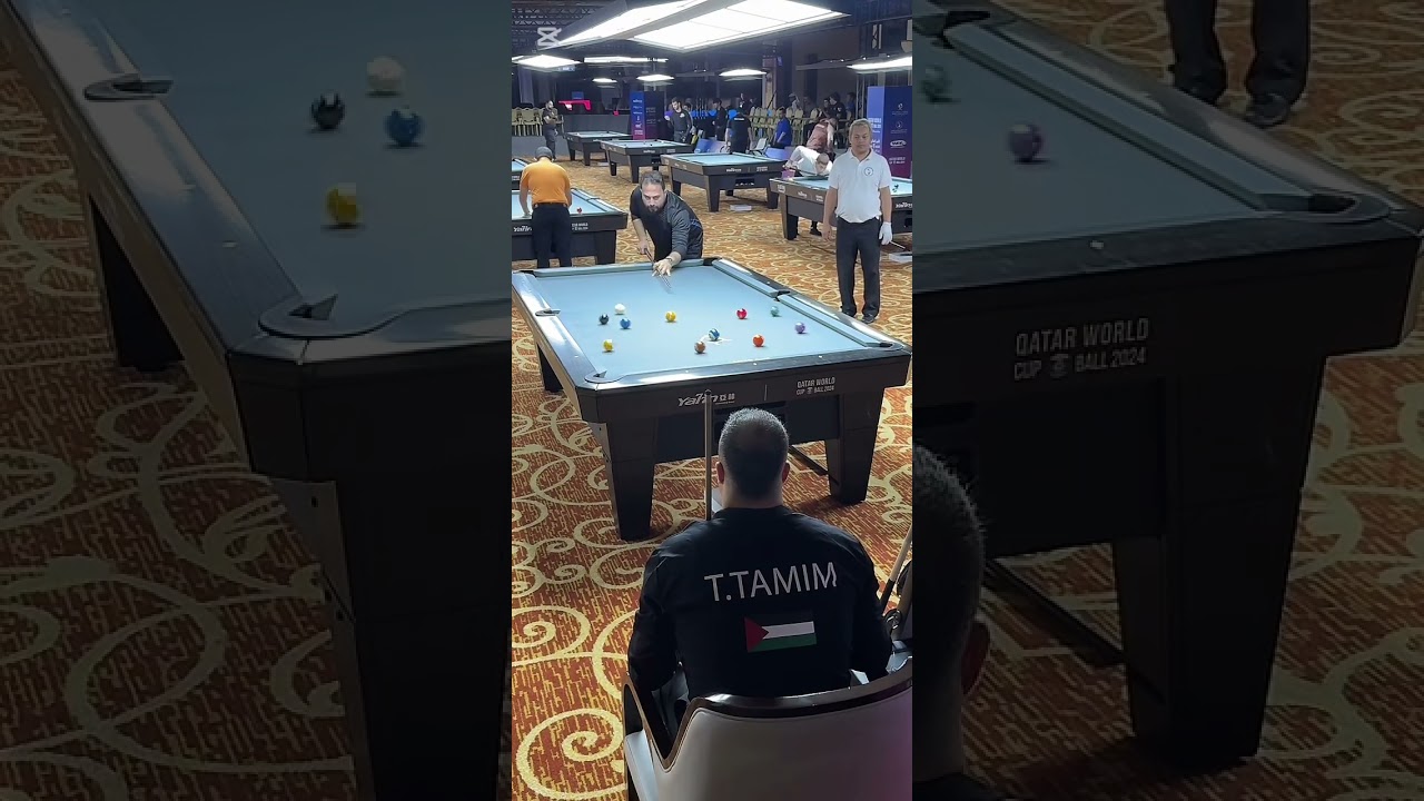 بطولة العالم مرتضى السوري vs الاعب الفلسطيني 2024 10Ball