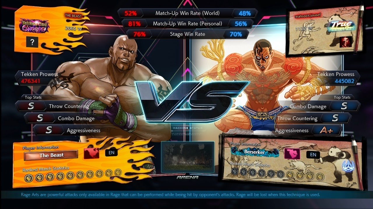 BSK (Marduk) VS Mahsoon Yousef (Fahkumram) Tekken 7 Pakistan