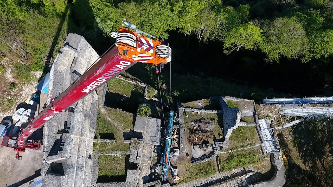 Die Sanierung der Burgruine Farnsburg