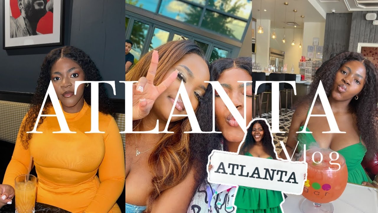 ATLANTA FOR A WEEK!!! | It’s giving VACATION | Travel Vlog✈️| New Mic🎙️