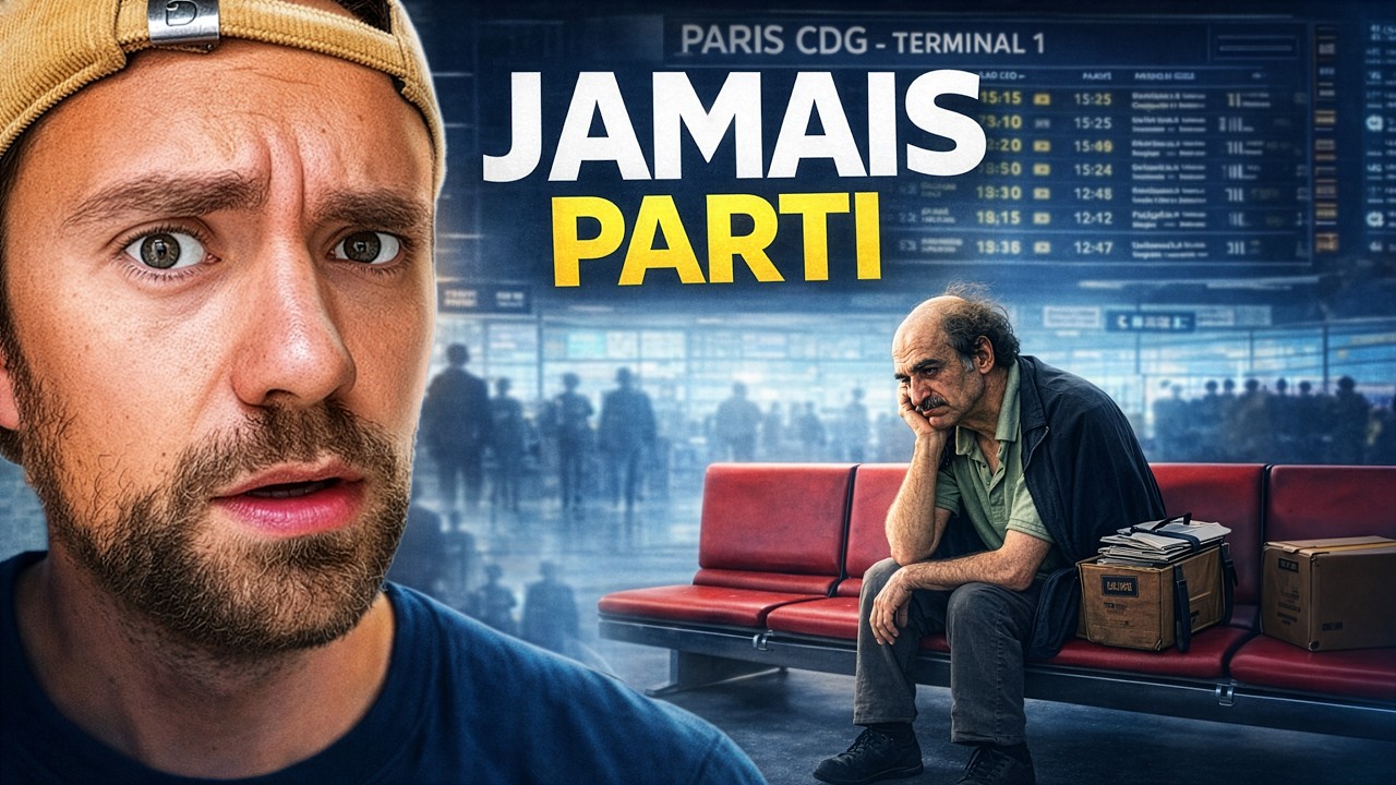 L&rsquo;incroyable histoire de l&rsquo;homme BLOQU&Eacute; 18 ans &agrave; l&rsquo;a&eacute;roport CDG