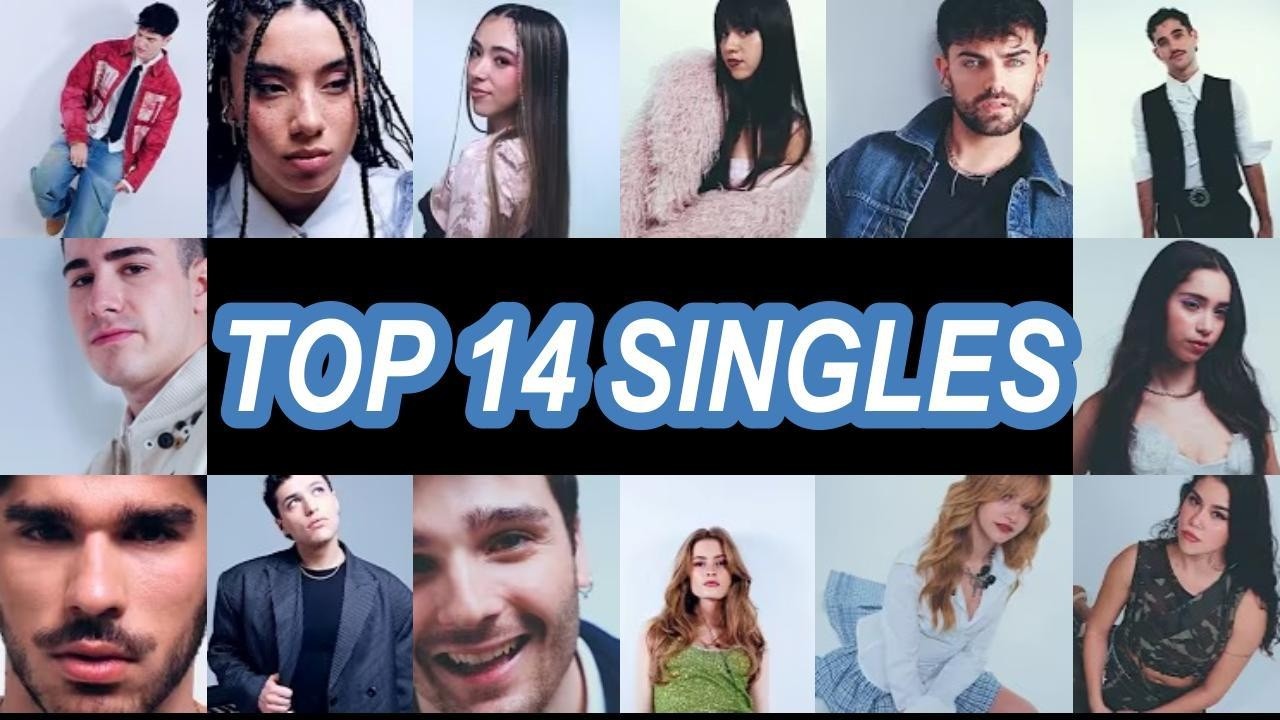 Top 14 Singles de #OT2025 - NEW (Olivia, Tinho, Guillo, Guille) - Cristotales