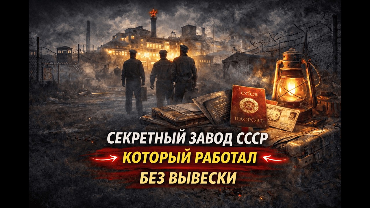 Секретный завод СССР, который работал без вывески — рабочие получали зарплату по чужим паспортам