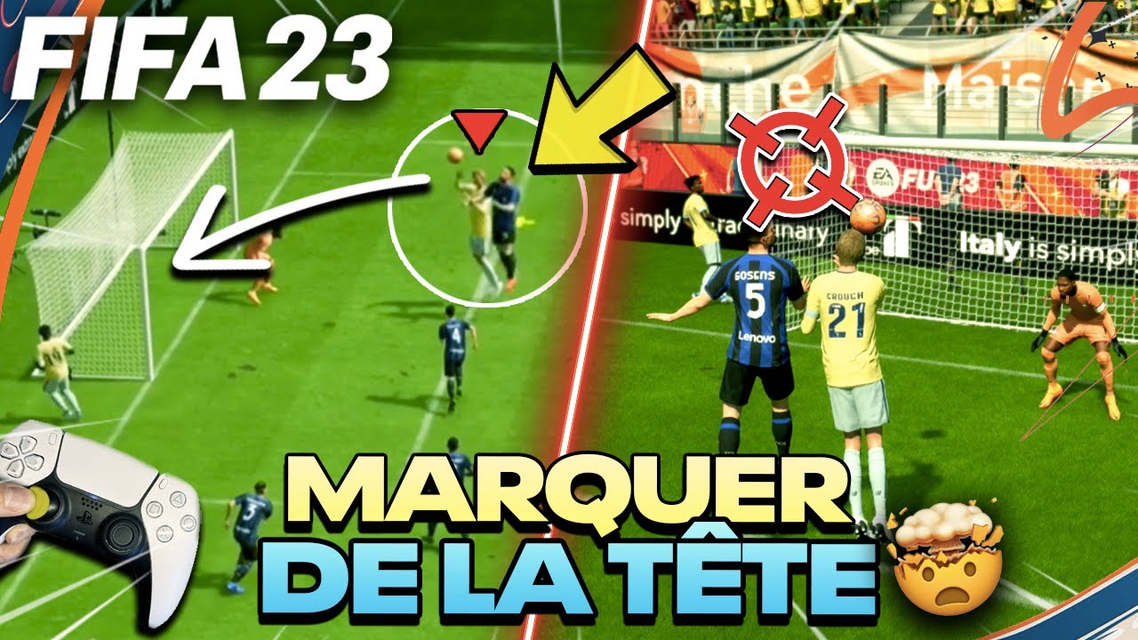 TUTO FIFA 23 - MARQUER TOUS ses BUTS de la TÊTE (c'est cheaté)