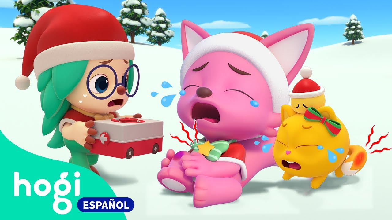 &iexcl;Auchi!💦 Canci&oacute;n de la Pupa en Navidad🎄 | &iquest;Me puedes ayudar? | Villancicos | Hogi en espa&ntilde;ol