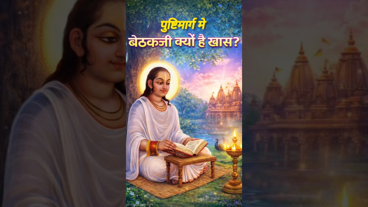 Significance of confirmed meeting || Pushtimarg Bethak ka Mahatva #pushtimarg #mahaprabhuji