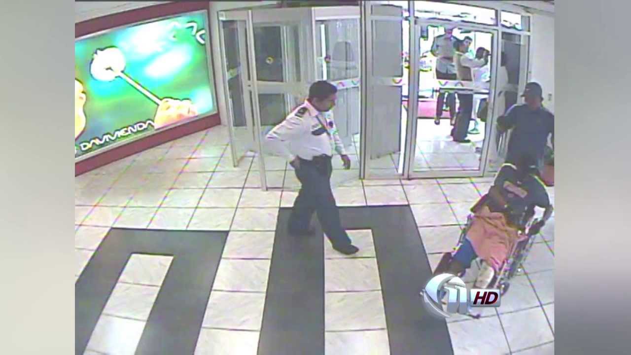 Vídeo completo del asalto a un banco en Tegucigalpa