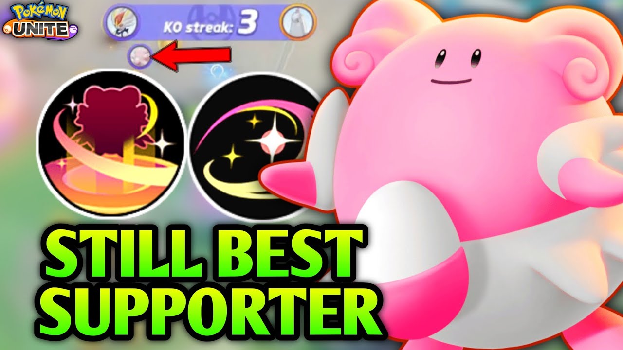 Blissey is still the best Supporter with Safeguard 💪 Pokemon Unite | blissey gameplay | hindi