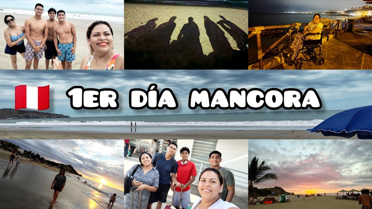 Sali con mami❤️/1ER día en Mancora/PERÚ VLOGS 🇵🇪