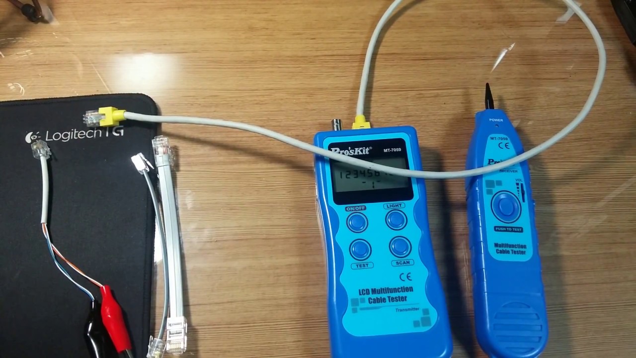 프로스킷 케이블 테스터기 (Pro'sKit MT-7059 Wire Tracker)