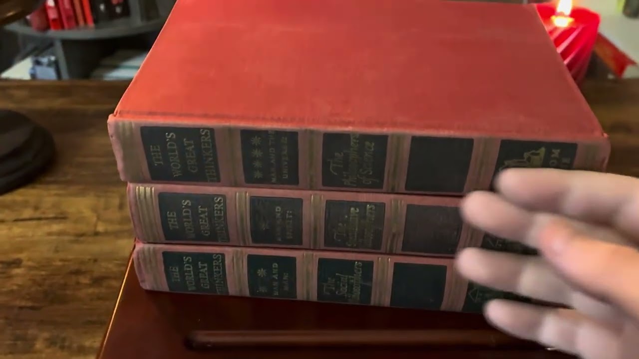 ASMR book haul 