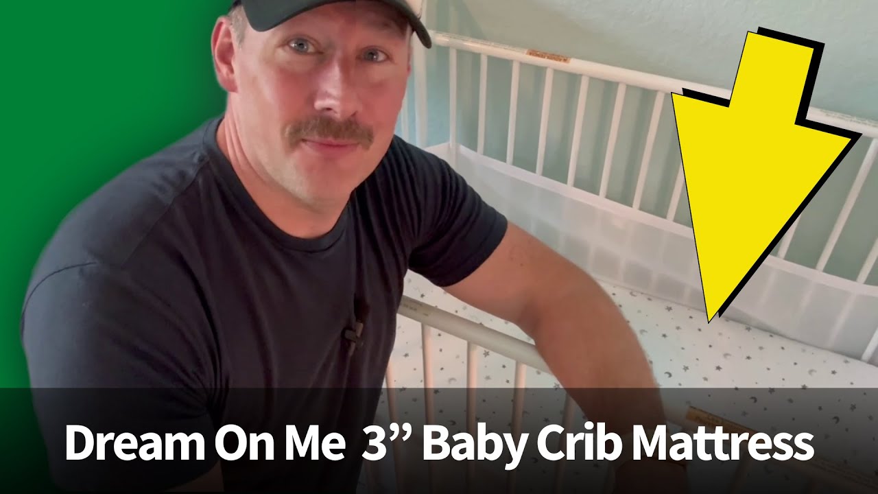 Best Baby Mattress for Mini or Portable Cribs: Dream On Me Holly 3