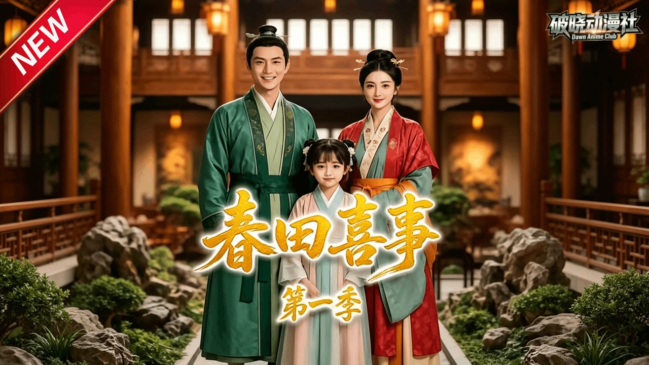 MULTISUB📢新番上线《春田喜事第一季 》第1~77集丨全家穿越负债度日，无系统无外挂，神奇灵犬成全家最大依靠！#最新漫剧 #破晓动漫社
