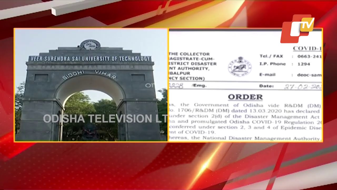 Burla VSSUT Shutdown | Hostels Declared Micro Containment Zones | Updates