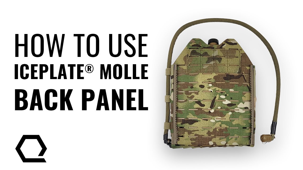 Как использовать заднюю панель ICEPLATE® MOLLE