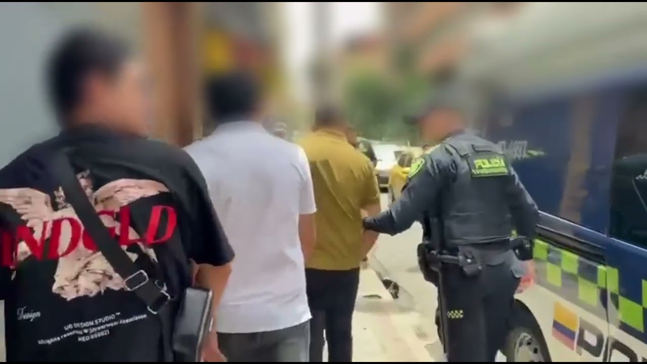 Golpe al secuestro en Medellín: Cinco capturados tras rescatar a comerciante bogotano