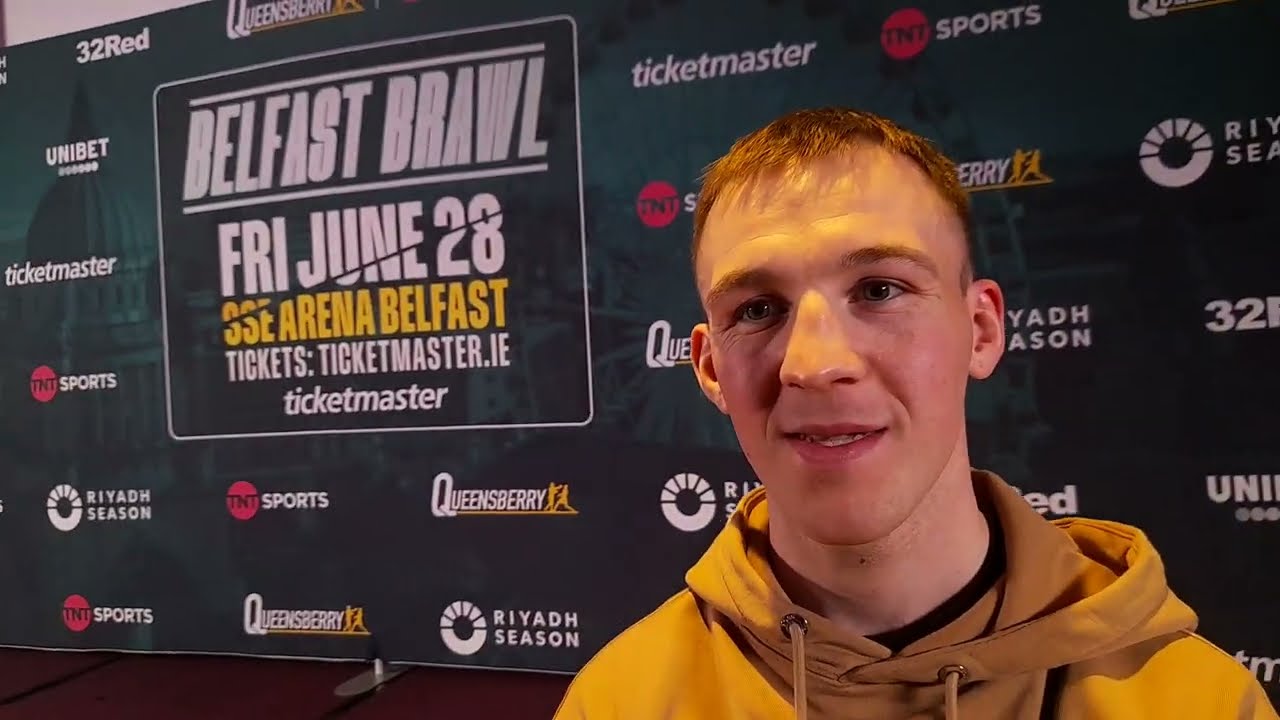 'I'm not an opponent' - Colm Murphy foe Jack Turner full of comes to Belfast full of confidence