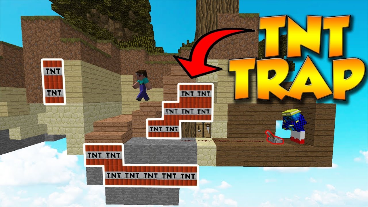Making the best skywars traps on Hypixel!!