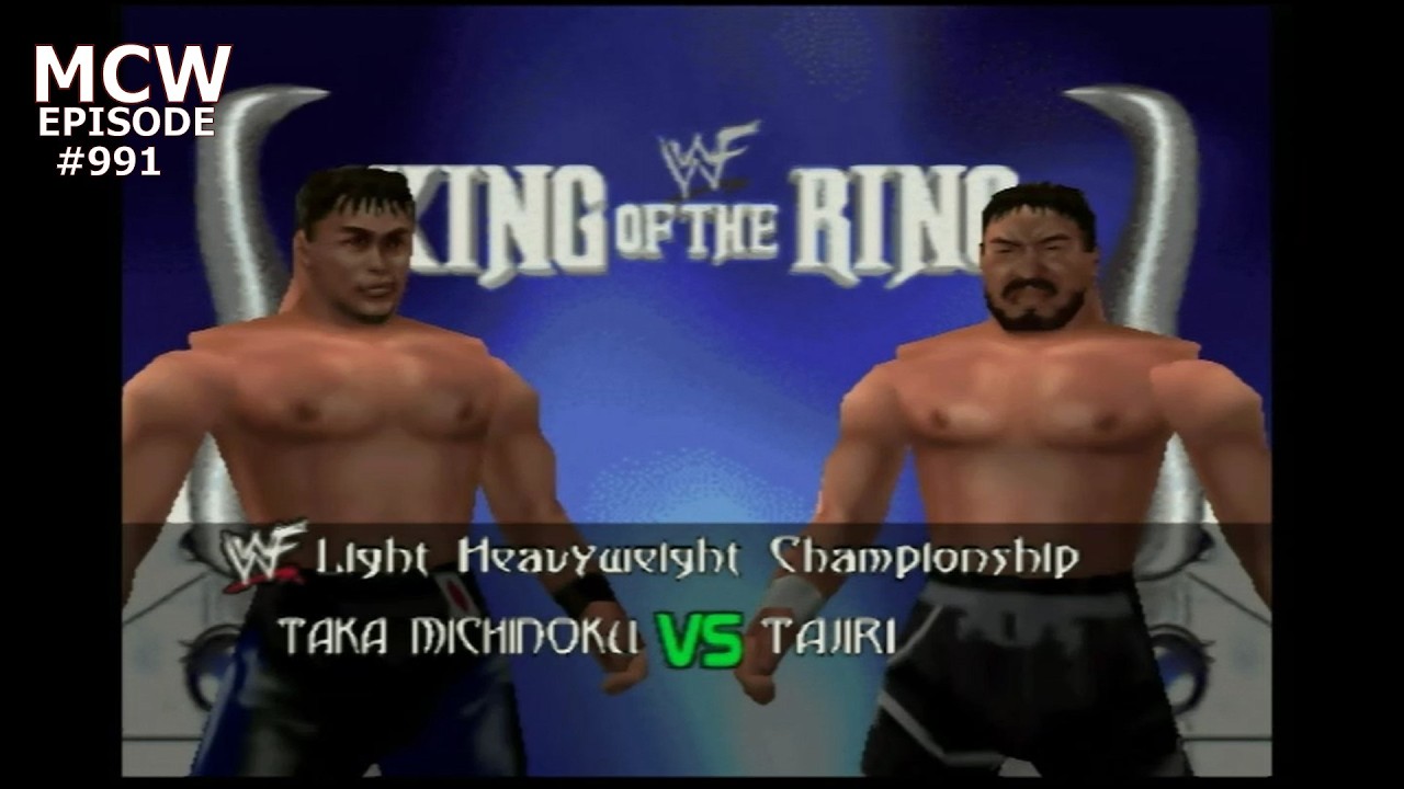 Taka Michinoku vs. Tajiri - WWF Light Heavyweight Championship - King of the Ring - Ep. 991