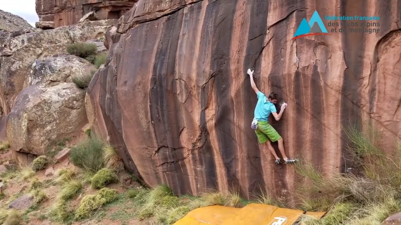 Groupe Excellence Escalade - Grimpe avec les jeunes du club alpin français de Casablanca