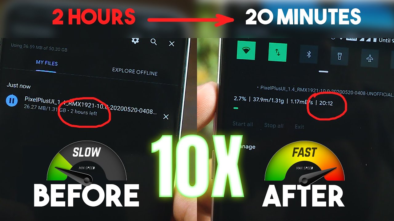 How to Download Large Files 10X Faster on Android! | Boost Your Download Speeds