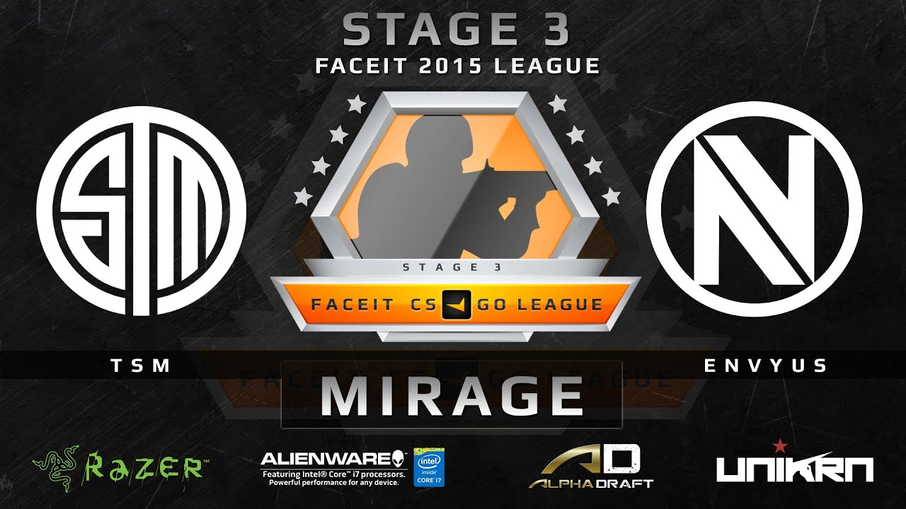 TSM vs EnVyUs - Mirage (FACEIT League Stage 3 EU)