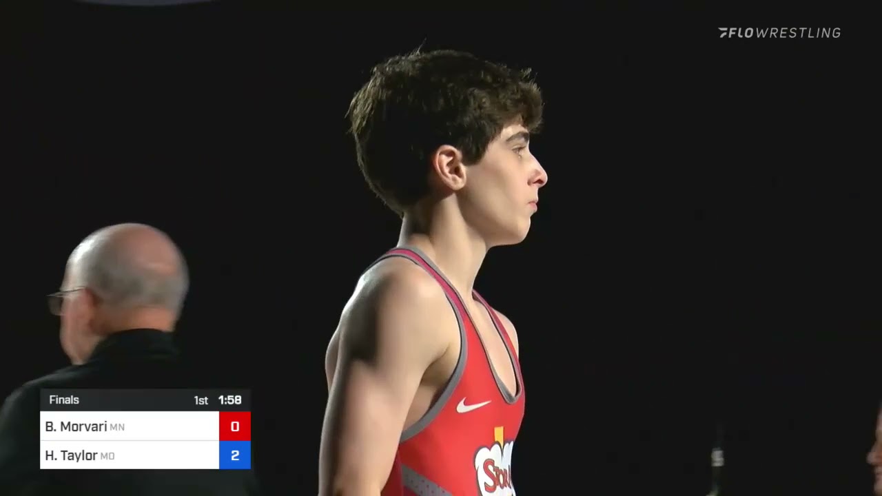 106 Lbs Final - Brandon Morvari, Minnesota Vs Hunter Taylor, Missouri 76c6