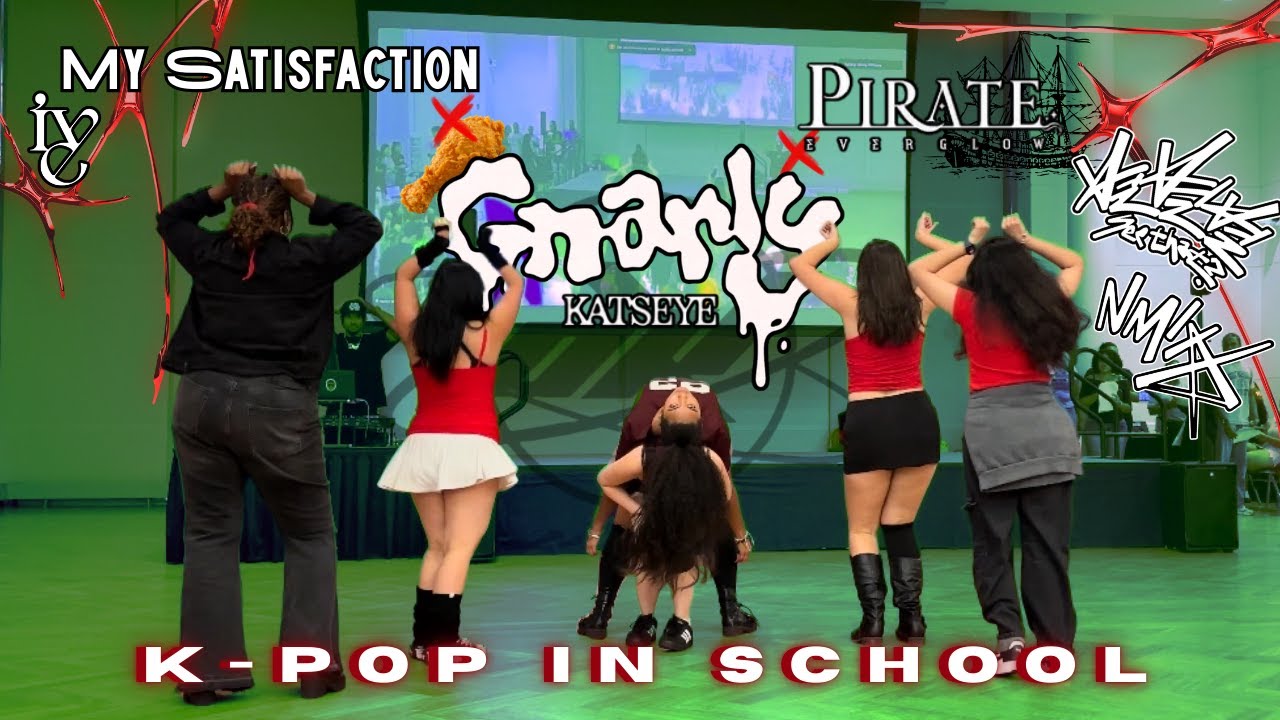 [K-POP IN SCHOOL - PERFORMANCE] EVERGLOW X IVE X NMIXX X KATSEYE COVER MIX by District K | D.C