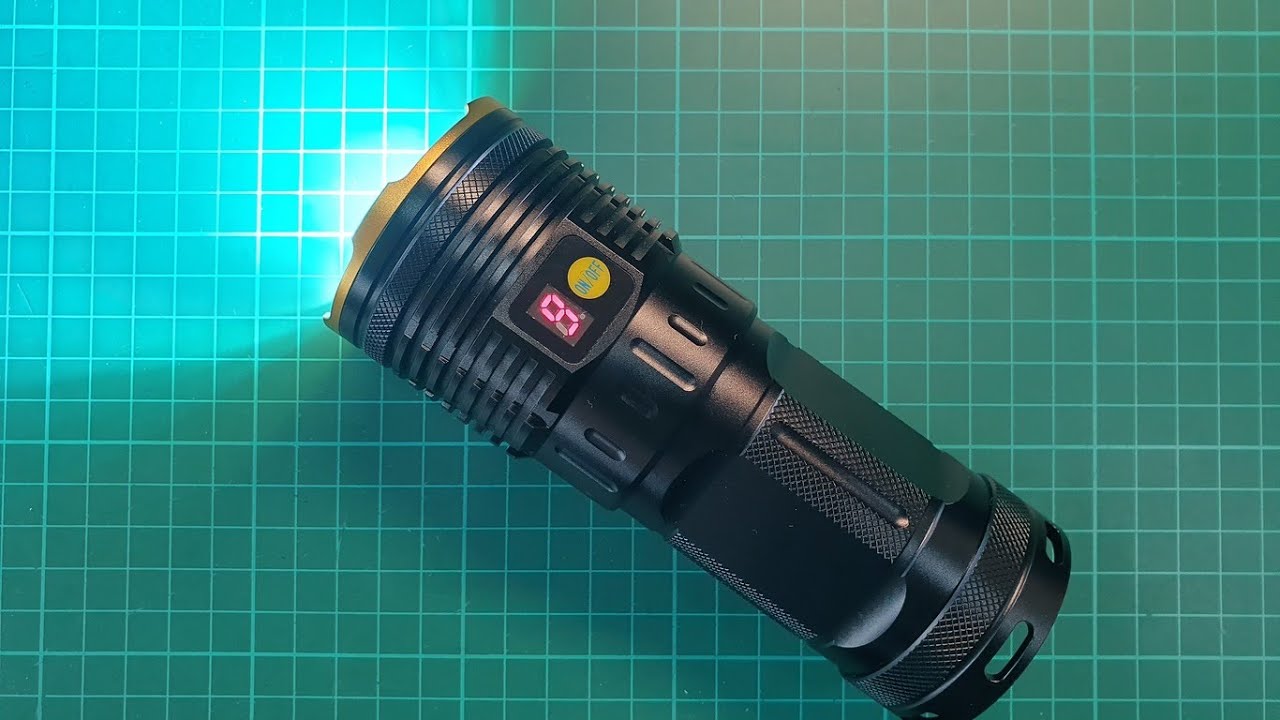Супер яркий фонарь 50000 LM, SupwildFire 15 LED Cree XM-L T6, ремонт
