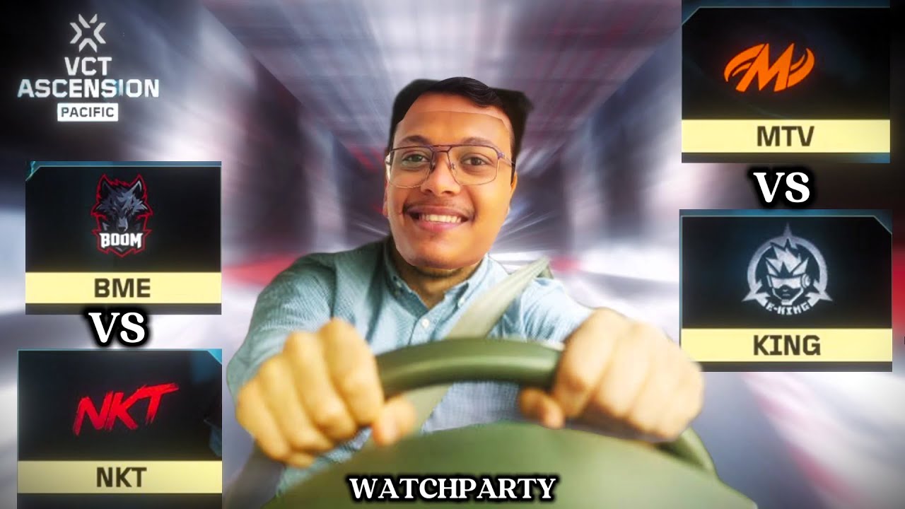 [WATCHPARTY] My 1st Official WatchParty Letss Gooo🔥  | VCT Ascension Pacific 2025: Group Stage Day-1