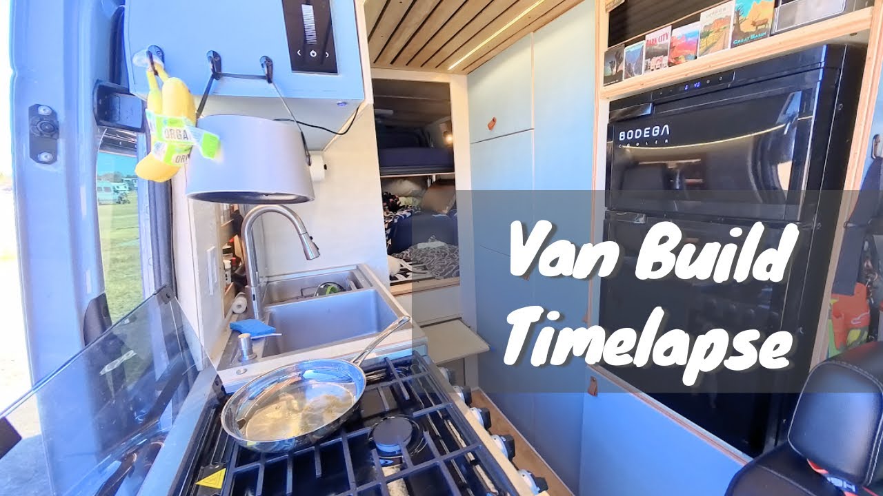 [Timelapse] Luxury Family Campervan Conversion (5 months in 55 mins)