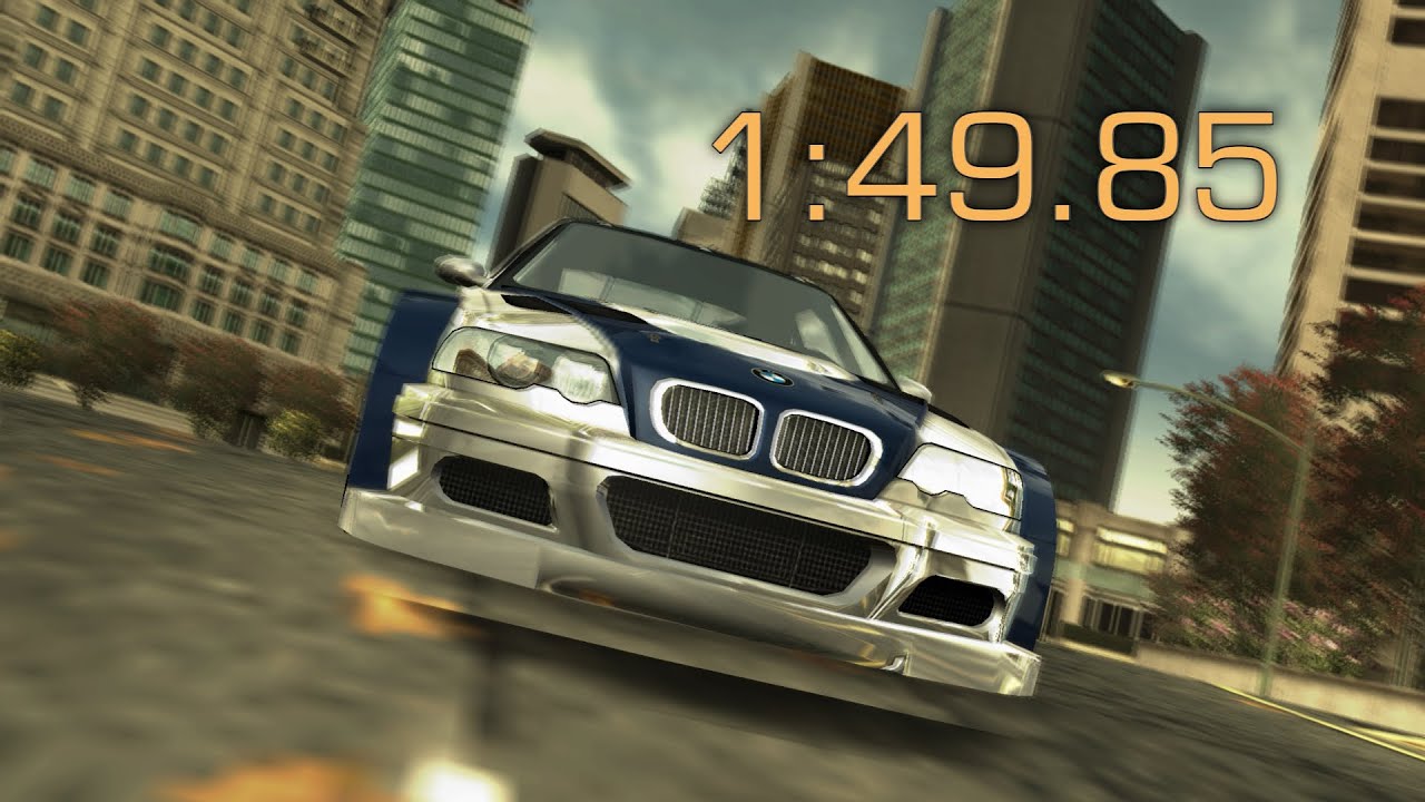 NFS Most Wanted | Bond & Forest Green - 1:49.85 - BMW No NOS