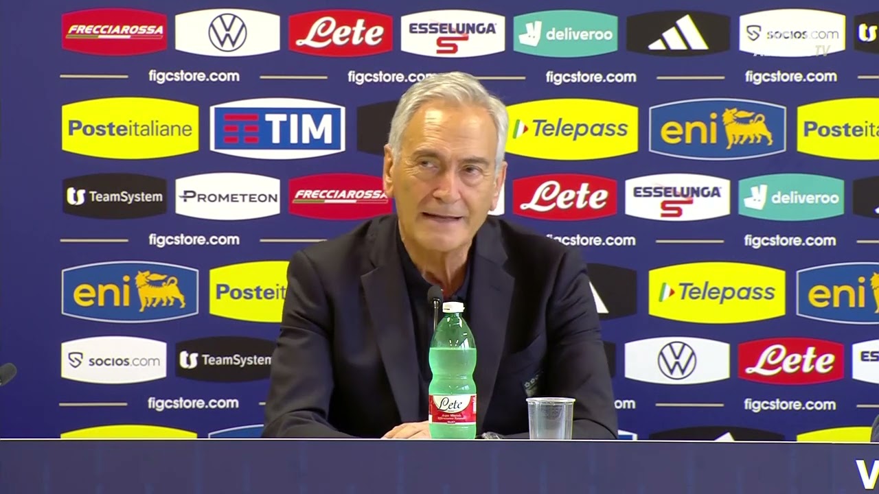 Conferenza stampa completa Gravina e Spalletti post Europeo 2024