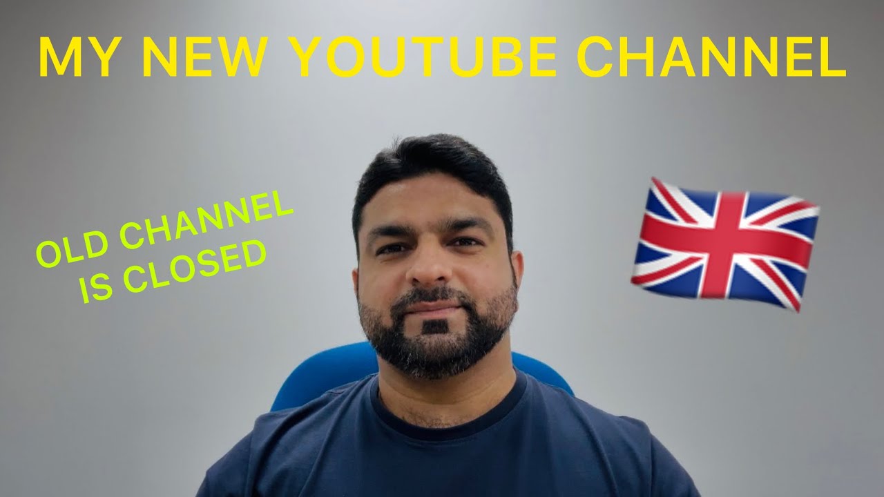 Welcome to my new YouTube channel 