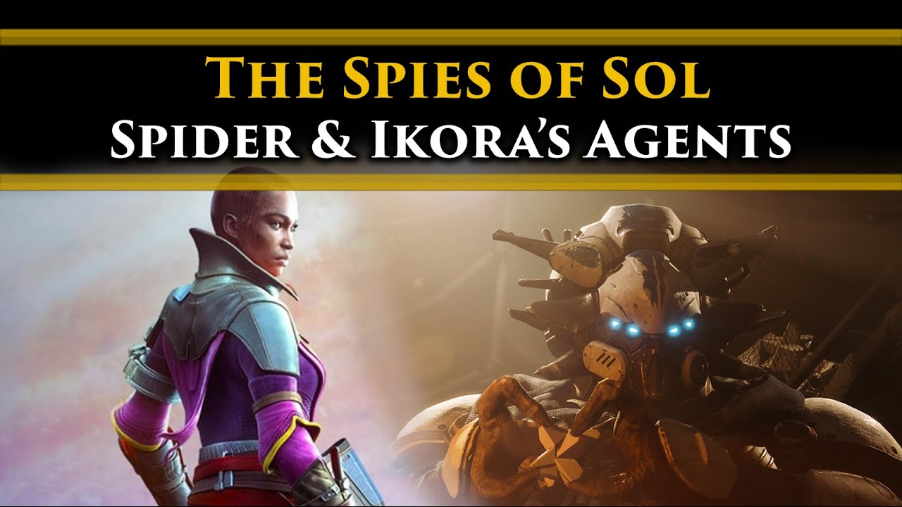 Destiny 2 Lore - What Ikora's Hidden Agents learned from Spying on The Spider & Caiatl.
