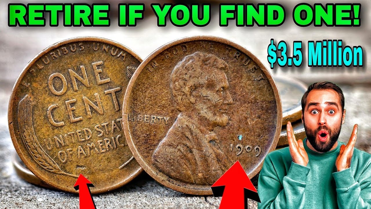 Most Valuable 1909 Lincoln wheat Penny Sold for $3,000,000 – Do You Have One?