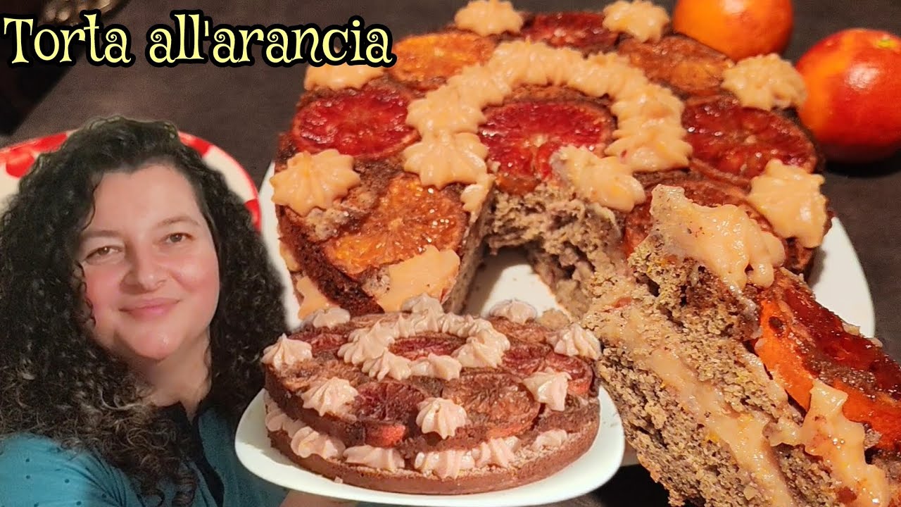 Torta ALL'ARANCIA 🍊 con grano saraceno  Ricetta LIGHT Tort de portocale 🍊 