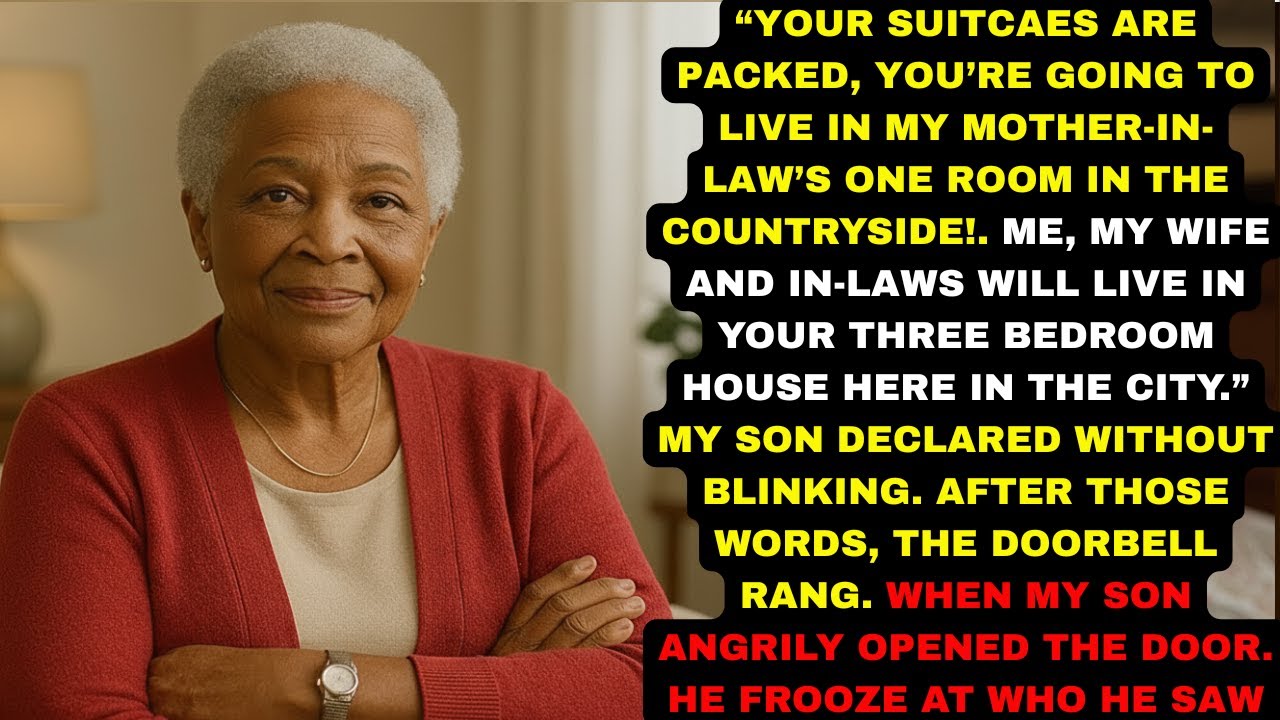 “Your Suitcases Are Ready—You’re Going To Live In My Mother‑In‑Law’s Old Home. We…”