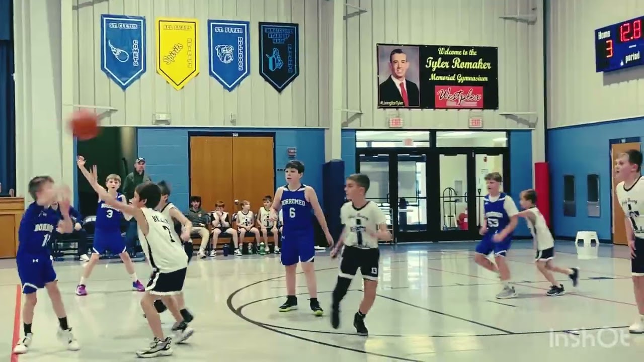 Borromeo Bobcats Basketball 2025-26 CYC Champs