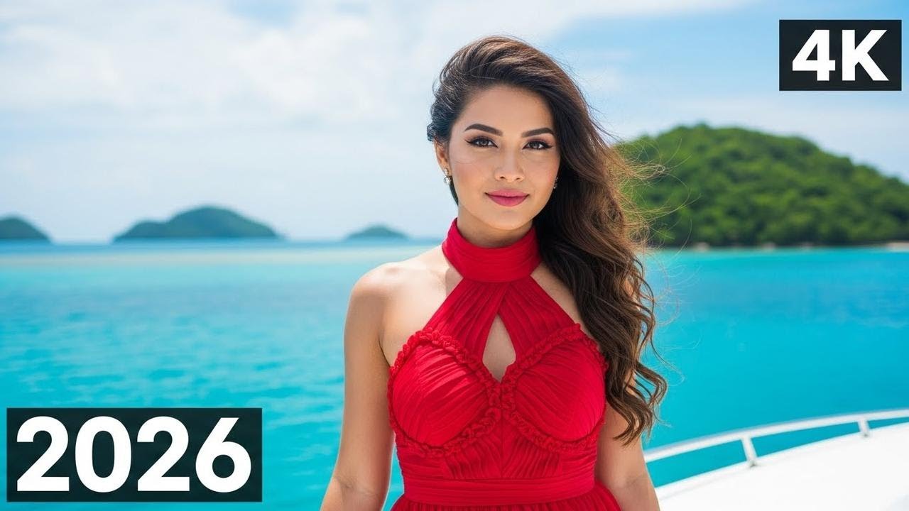 Tropical Deep House Mix 2026 | Pure Tropical Calm Waves 4K TV