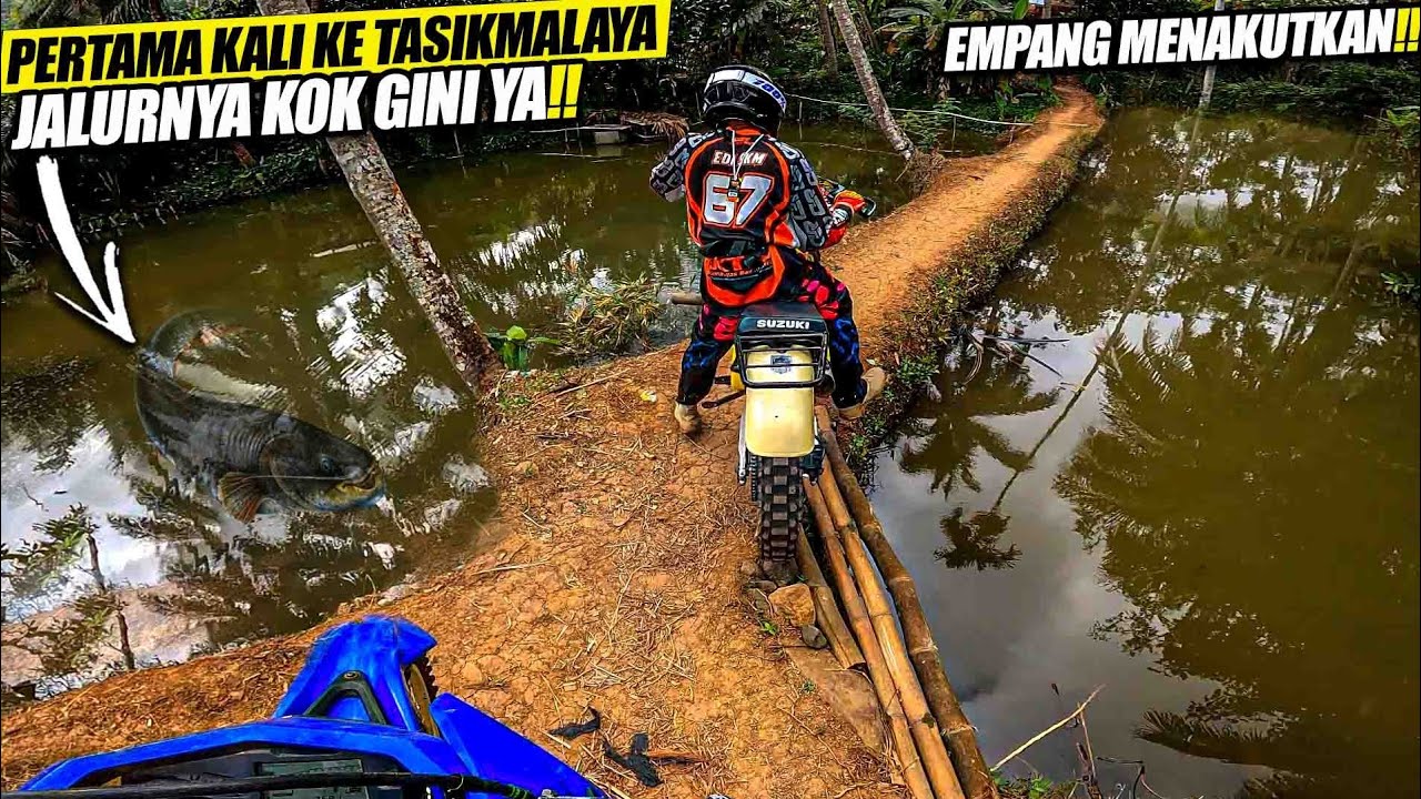 PALING TAKUT KALAU LEWAT KAYAK GINI !! Trabas di Tasikmalaya !!